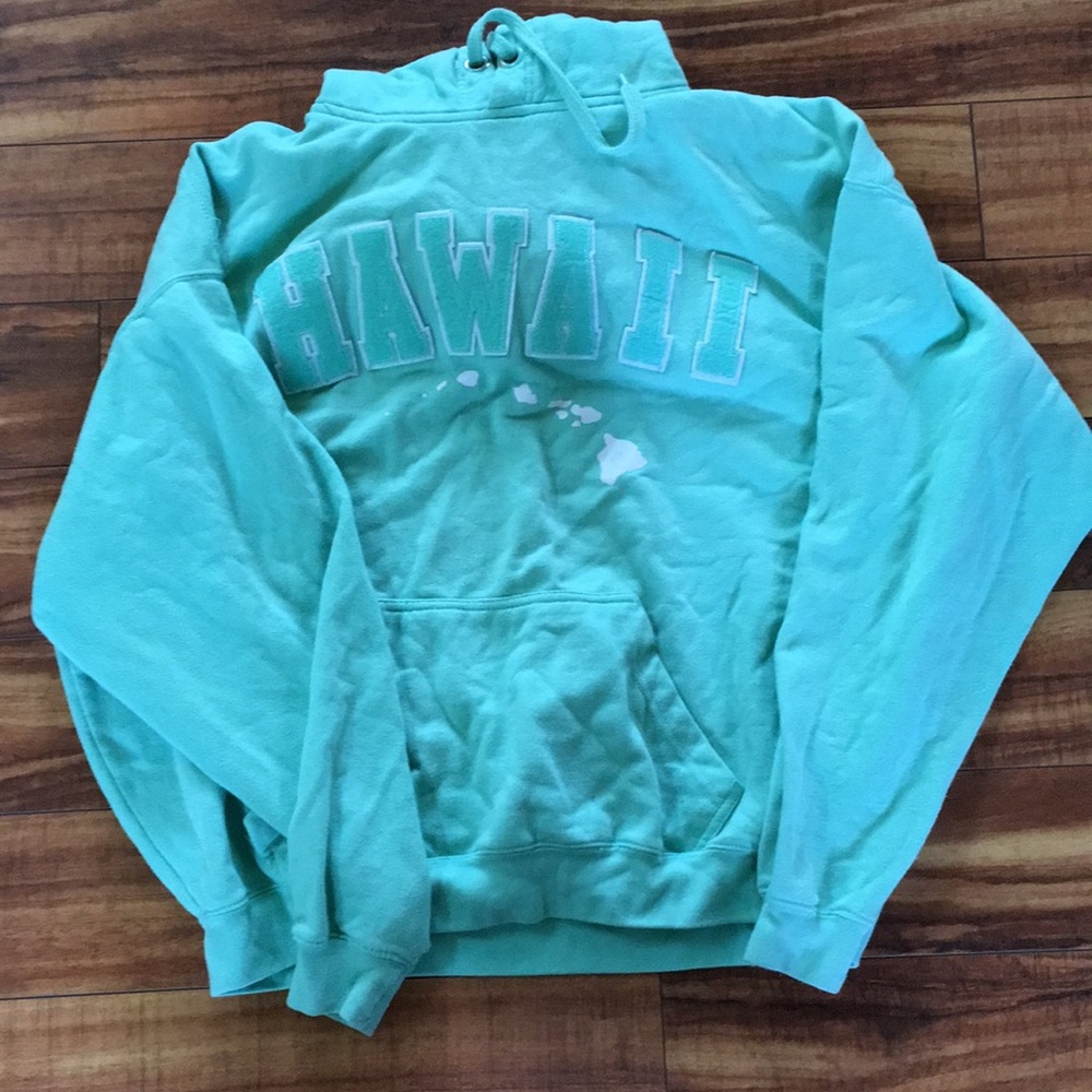 Turquoise Hawaii sweatshirt